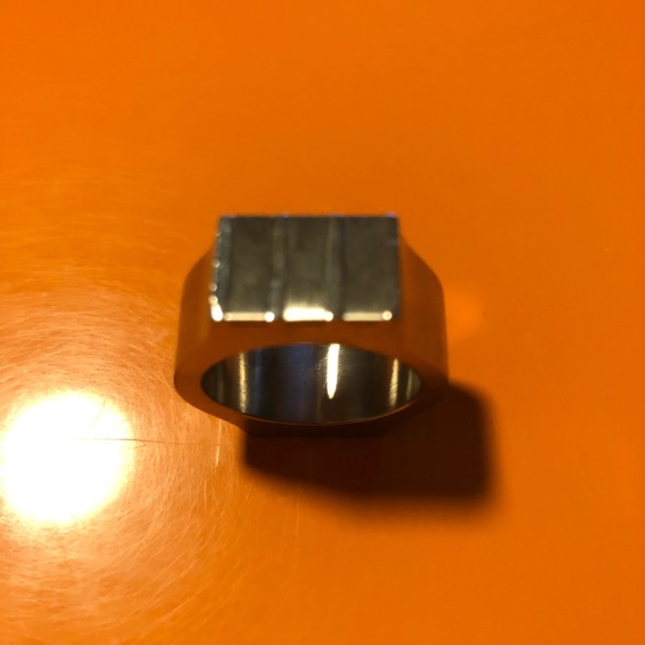 Swatch Other - Unique Stainless Steel Swatch Ring - NWOT